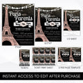 daddy daughter mother son themed school dance flyer ticket template set school pto prom church community dance ideas